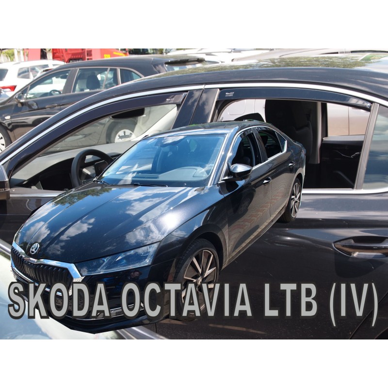 Ανεμοθραύστες SKODA OCTAVIA IV (2020+) Ltb 5d - 4 τμχ. εμπρός και πίσω, Heko