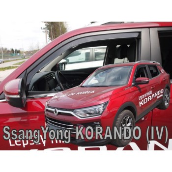 Ανεμοθραύστες SSANGYONG KORANDO IV (2019+) - 2 τμχ. εμπρός, Heko