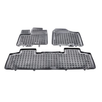 Λαστιχένια πατάκια TOYOTA Sienna III (2010-2020) - τύπου σκαφάκι - 4τμχ., Rezaw Plast