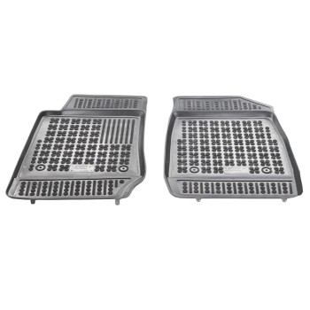 Λαστιχένια πατάκια ISUZU D-Max II (2011-2019) - front 2pcs. - τύπου σκαφάκι - 2τμχ., Rezaw Plast