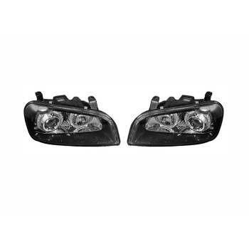 Φανάρια εμπρός Toyota Rav4 (1994-2000) angel eyes - μαύρα , με λάμπες (Η1) - σετ 2τμχ. Φανάρια εμπρός Toyota Rav4 (1994-2000) angel eyes - μαύρα , με λάμπες (Η1) - σετ 2τμχ.
