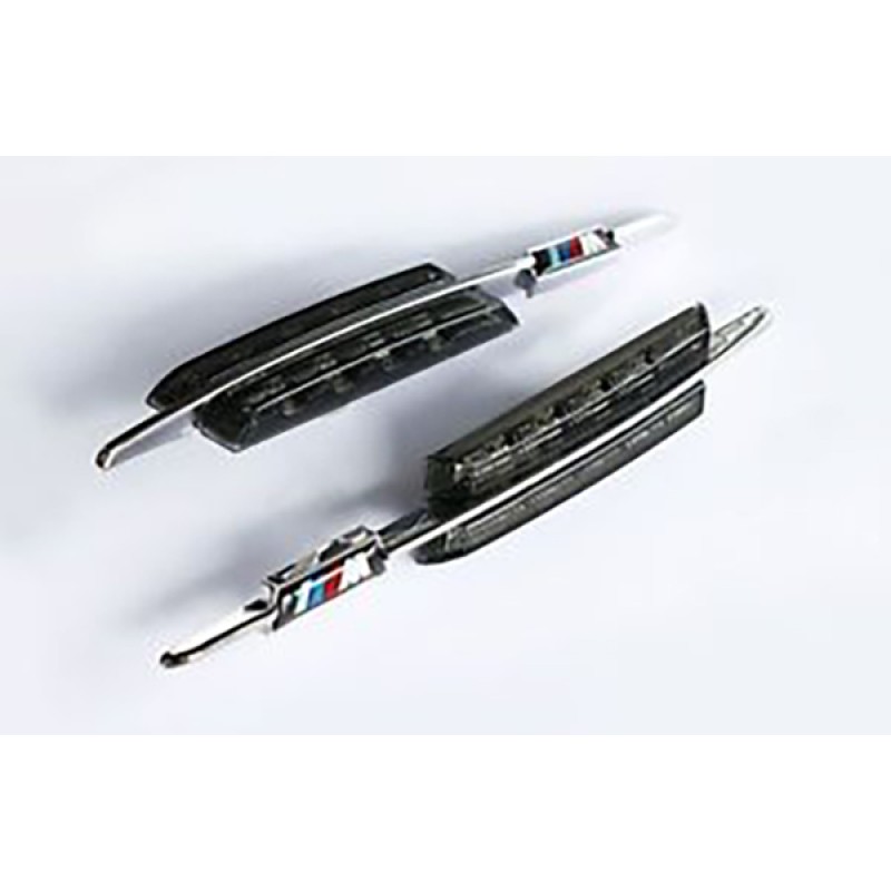 Led φλας BMW E46 M-Look (1998-2001) / E46 Compact - φιμέ - σετ 2τμχ.
