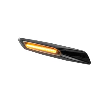 Led φλας BMW E46/E60/E90/E87/X3/F10 -design μαύρο