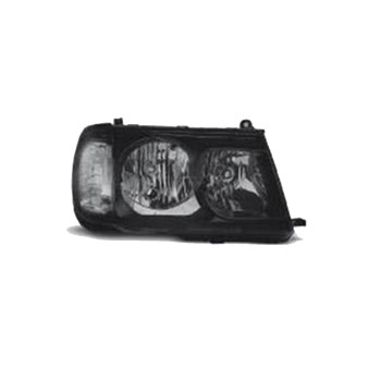 Φανάρια εμπρός Toyota Land Cruiser FJ100 (1998-2004) - μαύρα , με λάμπες (Η 7 ) - σετ 2τμχ. Φανάρια εμπρός Toyota Land Cruiser FJ100 (1998-2004) - μαύρα , με λάμπες (Η 7 ) - σετ 2τμχ.