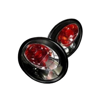 Πίσω φανάρια Vw New Beetle (1998-2005) hatchback / cabrio - μαύρα - σετ 2τμχ. Πίσω φανάρια Vw New Beetle (1998-2005) hatchback / cabrio - μαύρα - σετ 2τμχ.