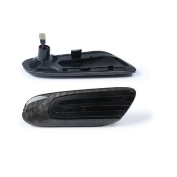 Led φλας φτερού Mini Cooper F55,F56,F57 (2014-2021) - φιμέ με τρεχούμενο φλας - σετ 2τμχ.