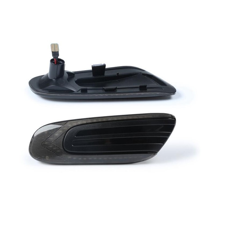 Led φλας φτερού Mini Cooper F55,F56,F57 (2014-2021) - φιμέ με τρεχούμενο φλας - σετ 2τμχ.