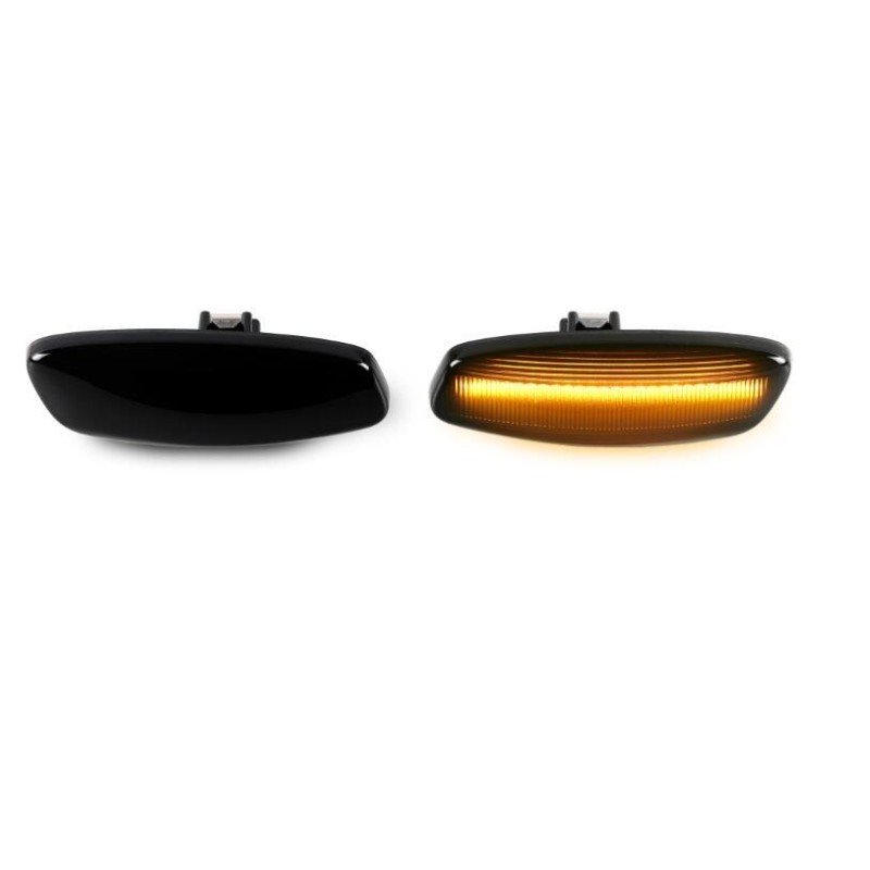 Led φλας φτερού Peugeot 308, 3008, 5008 / Citroen C3, C4, C5, DS3, DS4 - φιμέ σετ 2τμχ.