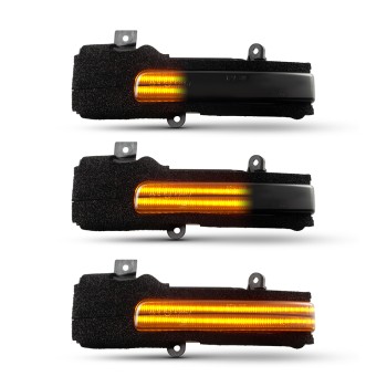 Τρεχούμενα led φλας για καθρέφτες για Mitsubishi ASX, L200 (2005+), Pajero, Pajero Sport (2008+), Outlander (2012+) - φιμέ με τρεχούμενο φλας - σετ 2τμχ. Τρεχούμενα led φλας για καθρέφτες για Mitsubishi ASX, L200 (2005+), Pajero, Pajero Sport (2008+), Outlander (2012+) - φιμέ με τρεχούμενο φλας - σετ 2τμχ.