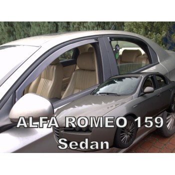 Ανεμοθραύστες Alfa Romeo 159 (2005-2011) Sedan - 4 τμχ. εμπρός και πίσω, Heko
