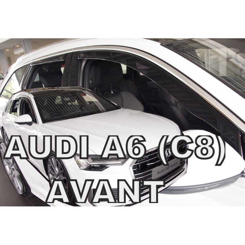 Ανεμοθραύστες Audi A6 Avant (C8) (2018-2025) 4 τμχ εμπρός και πίσω, Heko