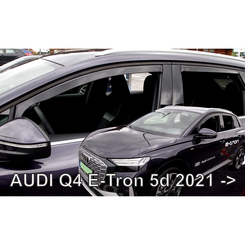 Ανεμοθραύστες Audi Q4 E-TRON (2021+) - 4 τμχ. εμπρός και πίσω, Heko