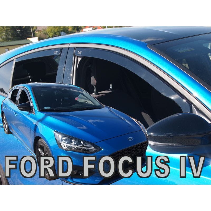 Ανεμοθραύστες Ford Focus MK4 hatchback (2018-2025) - 4 τμχ. εμπρός και πίσω, Heko