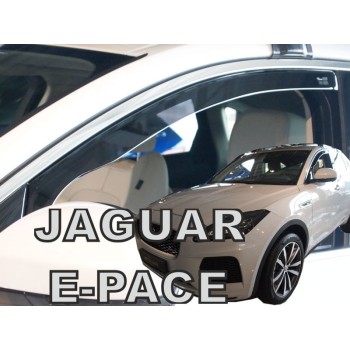 Ανεμοθραύστες Jaguar E-PACE 5D (2017-2024) - 2 τμχ. εμπρός, Heko