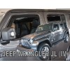Ανεμοθραύστες Jeep Wrangler JL IV 5D (2019+) - 4 τμχ. εμπρός και πίσω, Heko