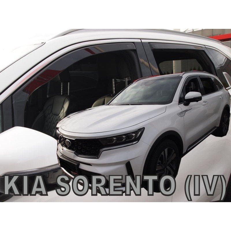 Ανεμοθραύστες Kia Sorento IV 5D (2020+) - 4 τμχ. εμπρός και πίσω, Heko