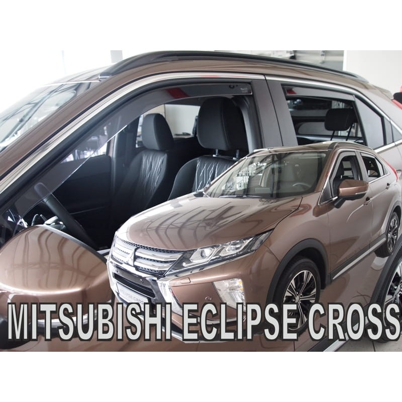 Ανεμοθραύστες Mitsubishi Eclipse Cross (2018+) - 4 τμχ. εμπρός και πίσω, Heko