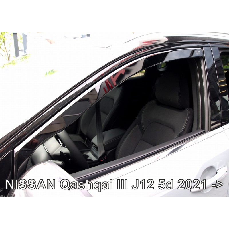 Ανεμοθραύστες Nissan Qashqai III J12 (2021+) - 2 τμχ. εμπρός, Heko
