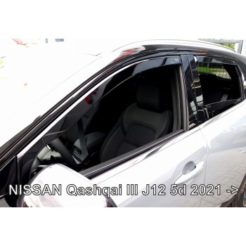 Ανεμοθραύστες Nissan Qashqai III J12 (2021+) - 4 τμχ. εμπρός και πίσω, Heko Ανεμοθραύστες Nissan Qashqai III J12 (2021+) - 4 τμχ. εμπρός και πίσω, Heko