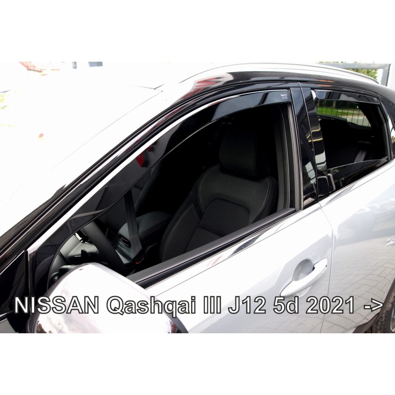 Ανεμοθραύστες Nissan Qashqai III J12 (2021+) - 4 τμχ. εμπρός και πίσω, Heko