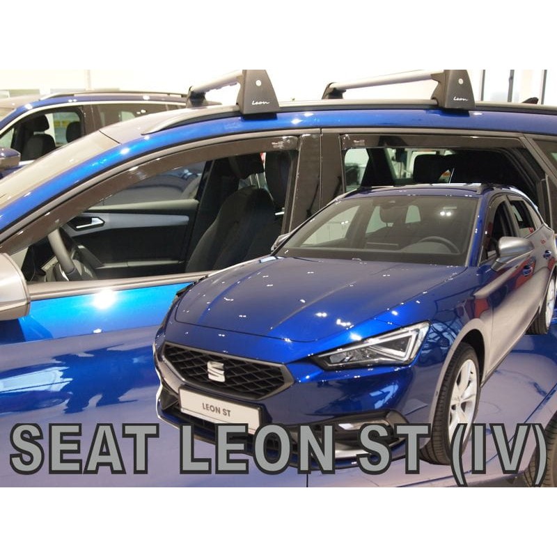 Ανεμοθραύστες Seat Leon ST IV 5D (2020+) - 4 τμχ. εμπρός και πίσω, Heko