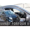 Ανεμοθραύστες Smart Forfour II 5D (2014-2019) - 2 τμχ. εμπρός, Heko