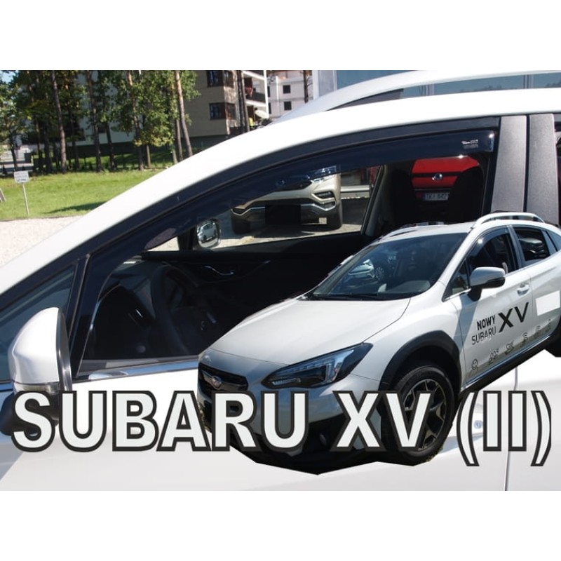Ανεμοθραύστες Subaru XV (II) 5D (2017-2023) - 2 τμχ. εμπρός, Heko