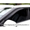 Ανεμοθραύστες Toyota Highlander IV (XU70) 5D (2019+) - 2 τμχ. εμπρός, Heko