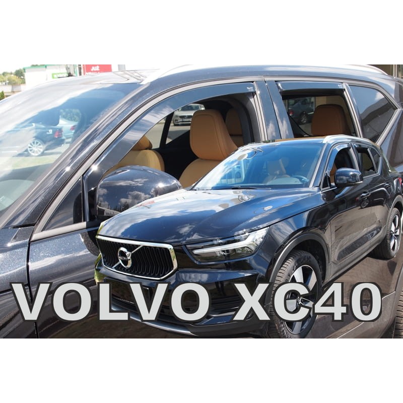 Ανεμοθραύστες Volvo XC40 (2018+) - 4 τμχ. εμπρός και πίσω, Heko