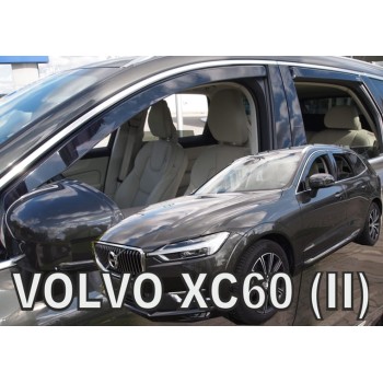 Ανεμοθραύστες Volvo XC60 II (2017+) - 4 τμχ. εμπρός και πίσω, Heko