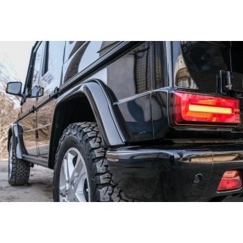 Πίσω φανάρια led Mercedes W463 G-CLASS (2005-2017) led Facelift design με τρεχούμενο φλας - σετ 2τμχ.