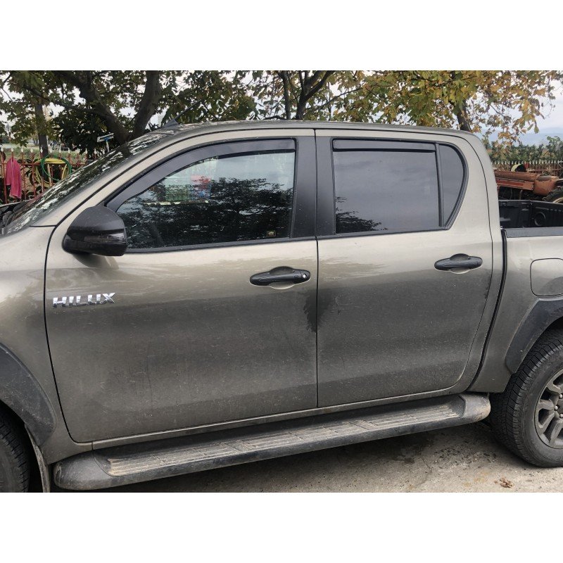 Ανεμοθραύστες Toyota Hilux (2015-2026) 4 πορτο - 4 τμχ εμπρός και πίσω, Heko