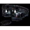 Φανάρια εμπρός Audi A4 (2001-2004) led Dayline - chrome , χωρίς λάμπες (Η7) - σετ 2τμχ.