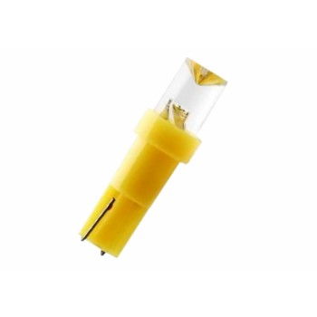 Led λάμπα τύπου T5 12V/1.2W κίτρινη - 1τμχ. Led λάμπα τύπου T5 12V/1.2W κίτρινη - 1τμχ.
