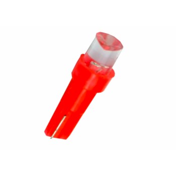 Led λάμπα τύπου T5 12V/1.2W κόκκινη - 1τμχ. Led λάμπα τύπου T5 12V/1.2W κόκκινη - 1τμχ.