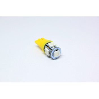 Led λάμπα τύπου Τ10 με 5 SMD led 4300K - 1τμχ. Led λάμπα τύπου Τ10 με 5 SMD led 4300K - 1τμχ.