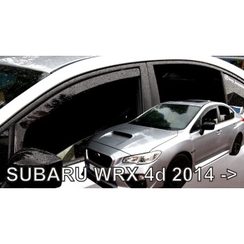 Ανεμοθραύστες Subaru WRX (2014+) sedan - 2τμχ. εμπρός, Heko