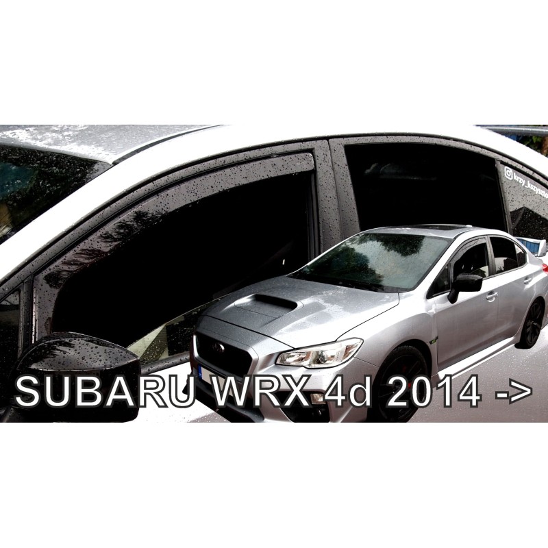 Ανεμοθραύστες Subaru WRX (2014+) sedan - 2τμχ. εμπρός, Heko