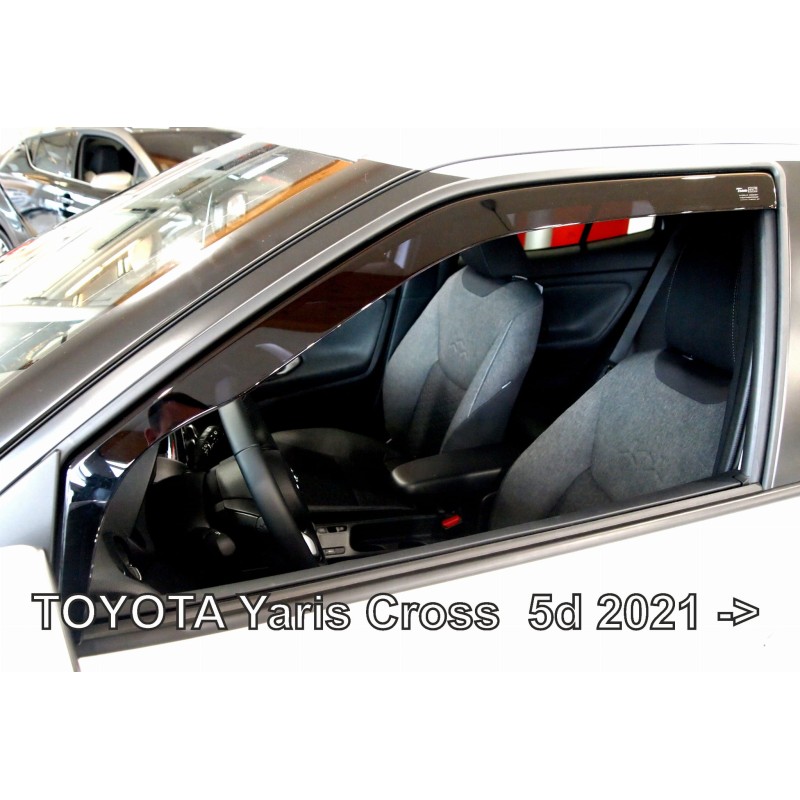 Ανεμοθραύστες Toyota Yaris Cross (2021+) 5 πορτο - 2τμχ. εμπρός, Heko