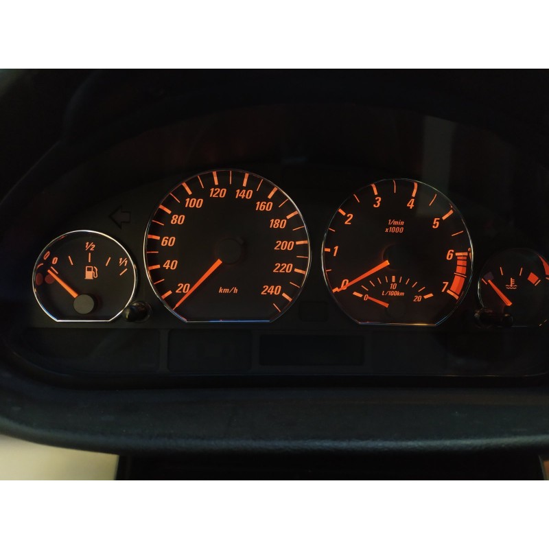 Δαχτυλίδια καντράν BMW E46 (1998-2005) - χρωμίου