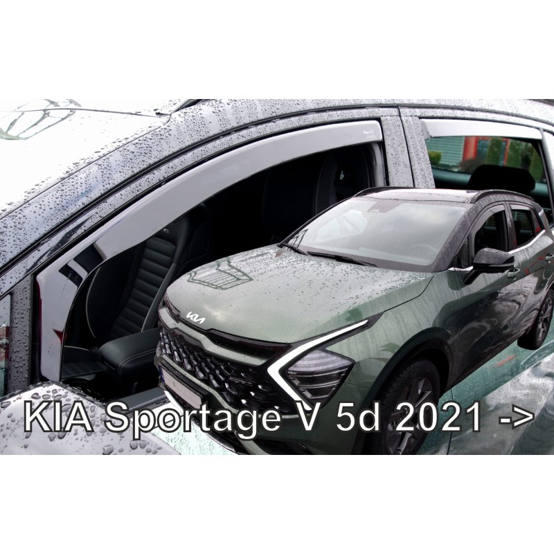Ανεμοθραύστες Kia Sportage 5 (2021+) 5πορτο - 4τμχ. εμπρός και πίσω, Heko