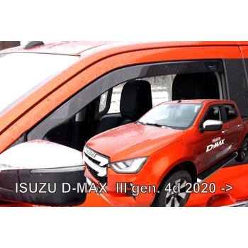 Ανεμοθραύστες Isuzu D-MAX (2020+) 2/4πορτο - 2τμχ. εμπρός, Heko Ανεμοθραύστες Isuzu D-MAX (2020+) 2/4πορτο - 2τμχ. εμπρός, Heko