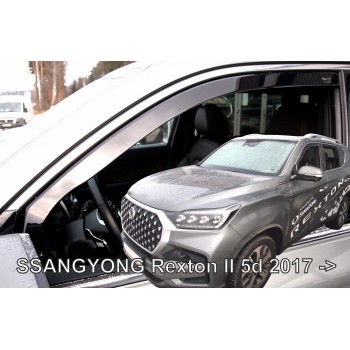 Ανεμοθραύστες Ssangyong Rexton (2017+) 5πορτο - 2τμχ. εμπρός, Heko