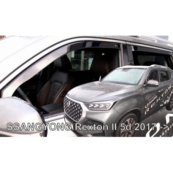 Ανεμοθραύστες Ssangyong Rexton (2017+) 5πορτο - 4τμχ. Εμπρός και πίσω, Heko