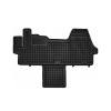 Λαστιχένια πατάκια Fiat Ducato (2006+) / e-Ducato (2021+) / Ducato camper - 2 θέσιο τύπου σκαφάκι - 1τμχ., Rezaw Plast