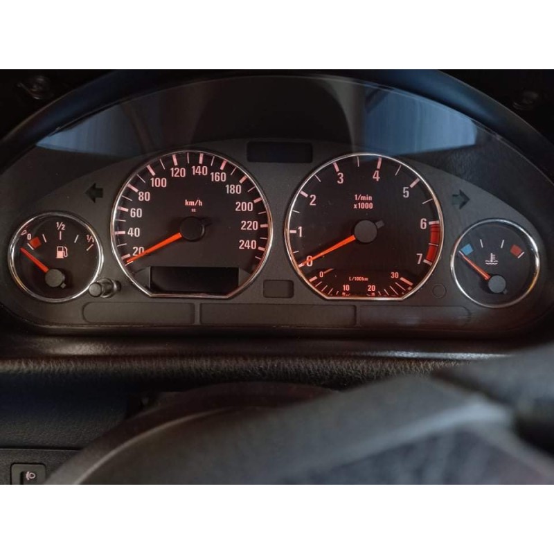 Δαχτυλίδια καντράν BMW E36 / Z3 (1991-1999) - χρωμίου