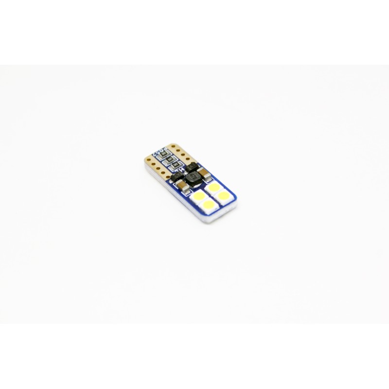 Led λάμπα T10 με 8 smd 3030 12-30V canbus - 1 τμχ.