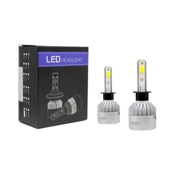 Led λάμπες Η1 για μεσαία ή μεγάλα φώτα S2 7600 lumen , 36 Watt - COB 6000K - 2τμχ. Led λάμπες Η1 για μεσαία ή μεγάλα φώτα S2 7600 lumen , 36 Watt - COB 6000K - 2τμχ.