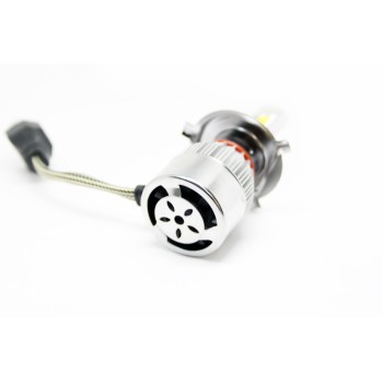 Led λάμπες H4 για μεσαία και μεγάλα φώτα 7600 lumen , 36 Watt - COB 6000K - 2τμχ. Led λάμπες H4 για μεσαία και μεγάλα φώτα 7600 lumen , 36 Watt - COB 6000K - 2τμχ.