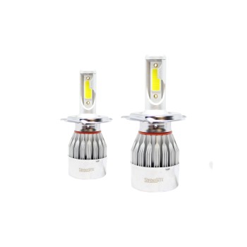 Led λάμπες H4 για μεσαία και μεγάλα φώτα 7600 lumen , 36 Watt - COB 6000K - 2τμχ. Led λάμπες H4 για μεσαία και μεγάλα φώτα 7600 lumen , 36 Watt - COB 6000K - 2τμχ.